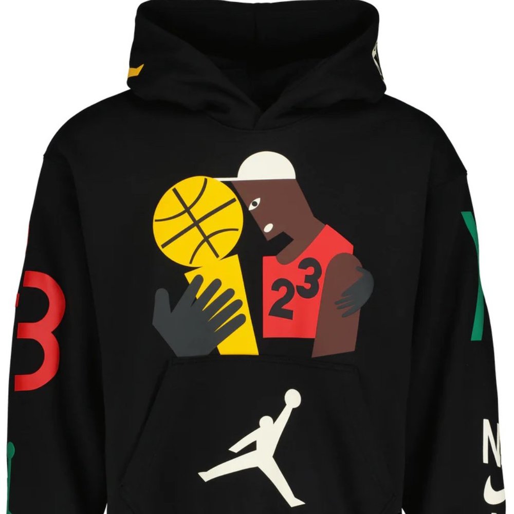 Jordan x Nina Chanel Abney Hoodie Black Large - NWT
